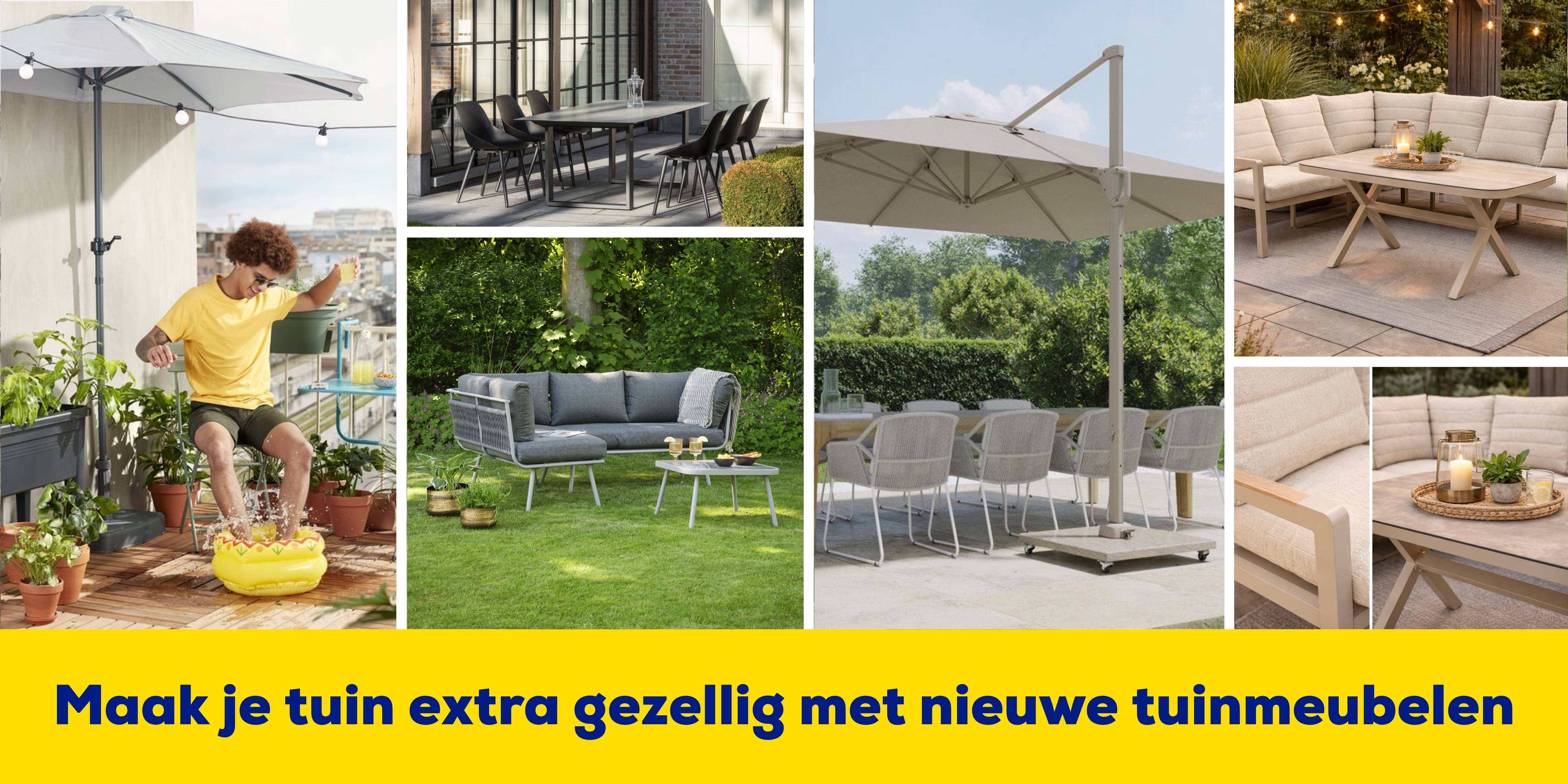 Maak je tuin extra gezellig met nieuwe tuinmeubelen